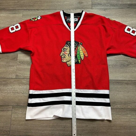 Reebok NHL Chicago Blackhawks Patrick Kane 88 Hockey Jersey Size 54 - Picture 7 of 7